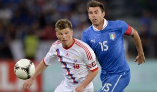 Andrea Barzagli was injured in the Azzurri's defeat to Russia